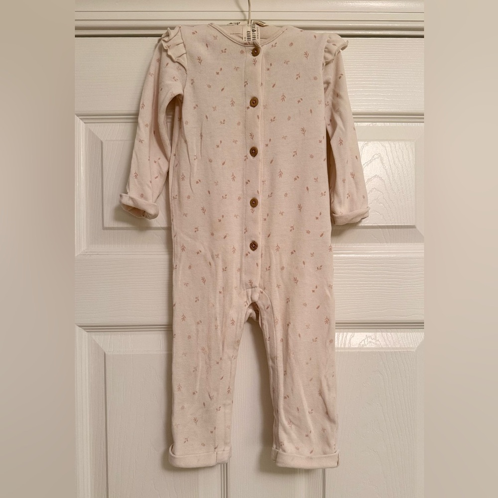 Carter's Floral Button Down Jumpsuit